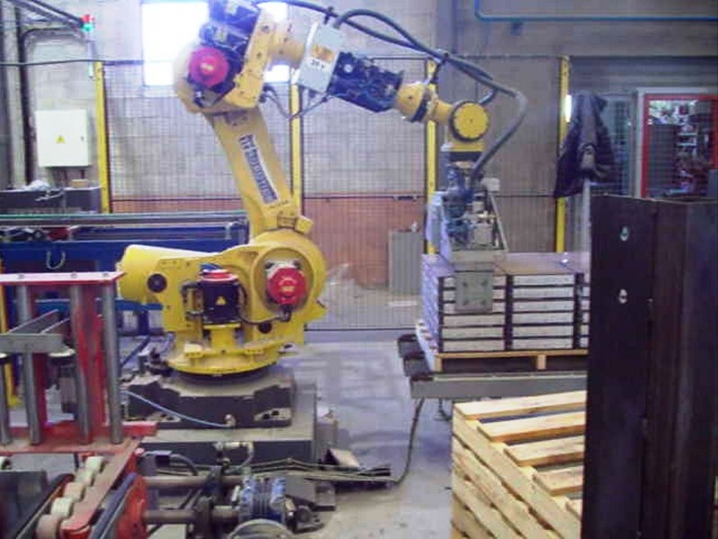 Robotica Industrial - Paletizado cajas gres