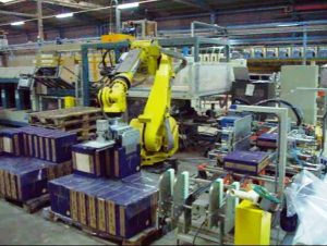 Robotica Industrial - Paletizado cajas gres